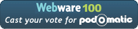 vote for Podomatic in the WebWare 100!